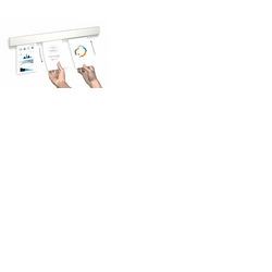 Info Rail White 100cm