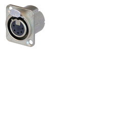 Neutrik 5 Pin Metal Mounting XLR Connector
