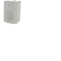 100 Volt Weatherproof Speaker 5. 25" White