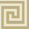 Athena Geometric Wallpaper Champagne