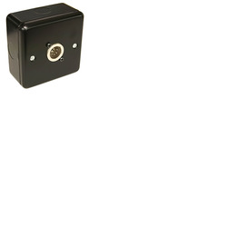 Single XLR 5 Pin Plate with Surface Mount Box