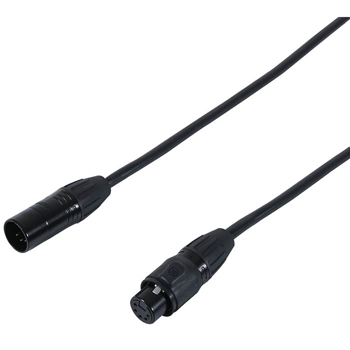 5 Pin XLR to XLR IP Rated DMX