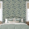 Catskills Woodland Wallpaper British Lichen Green