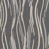 Shimmer Wave Wallpaper Black