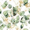 Eucalyptus Leaves Wallpaper Green