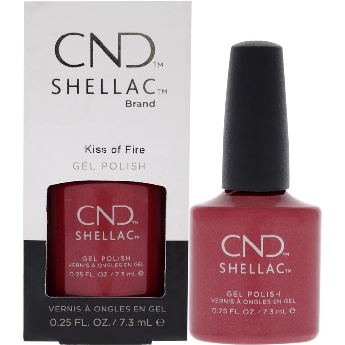 CND Shellac Gel Polish Kiss of Fire - 7. 3ml