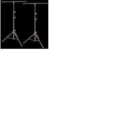 2 x Lighting Stands with T