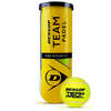 Dunlop Team Pressurised Padel Balls