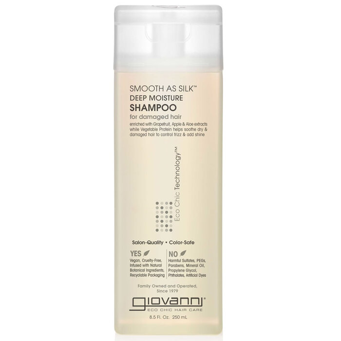 Giovanni Eco Chic Smooth As Silk Deep Moisture Shampoo 250ml
