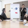Economy Mobile Revolving Whiteboards