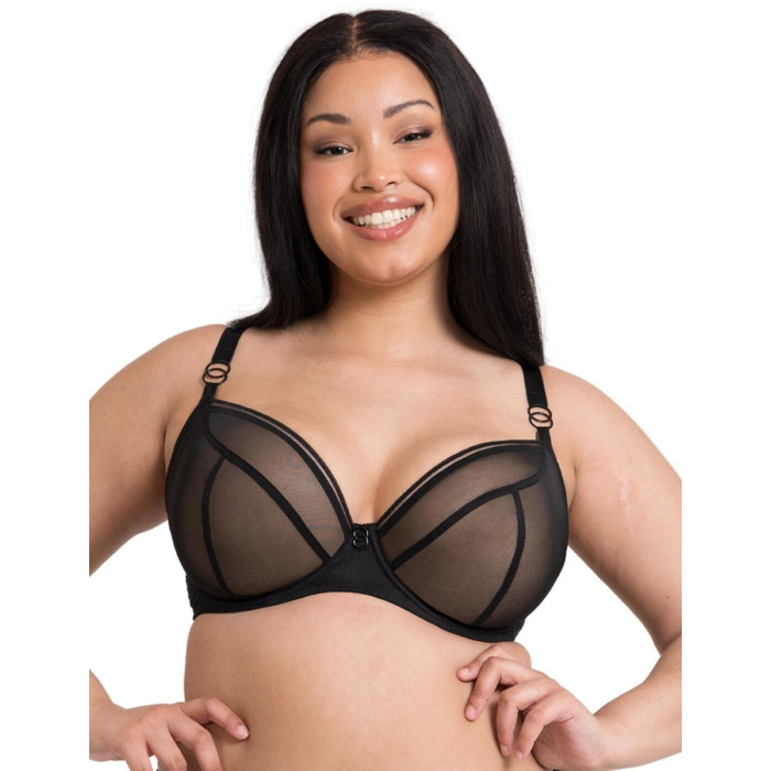 Curvy Kate Lifestyle Plunge Bra - Black - 32F