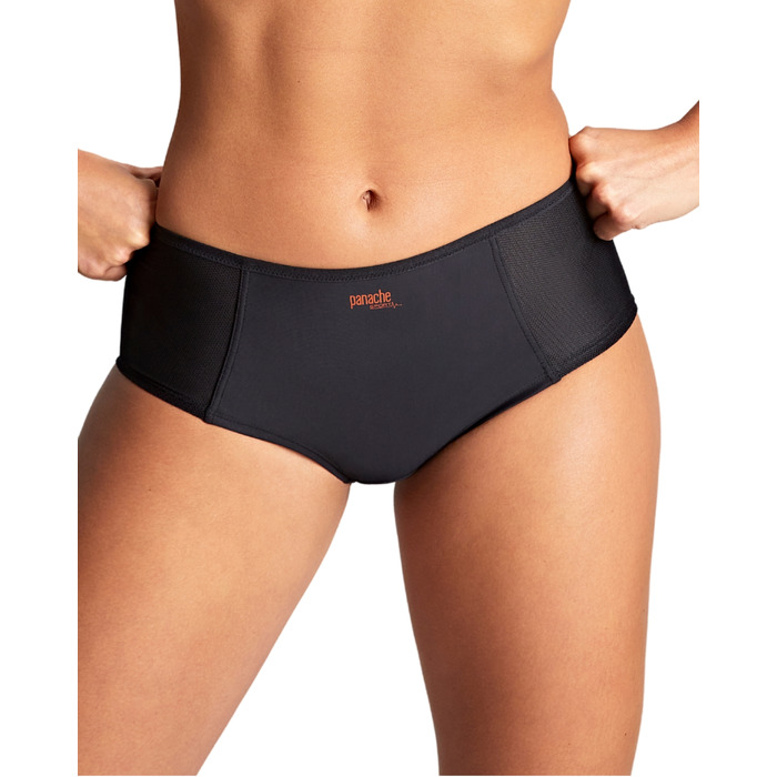 Panache Sports Shorty Brief - Black - XL - 16