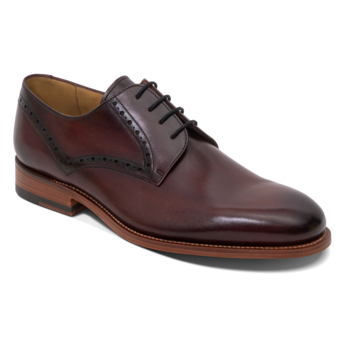 Trent - Hand Brushed Burgundy, 9. 5