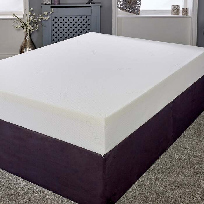 Starlight Beds™ | Orthopaedic All Foam & Memory Foam Mattress Zip Cover - 3ft Single Mattress (90cm by 190cm)