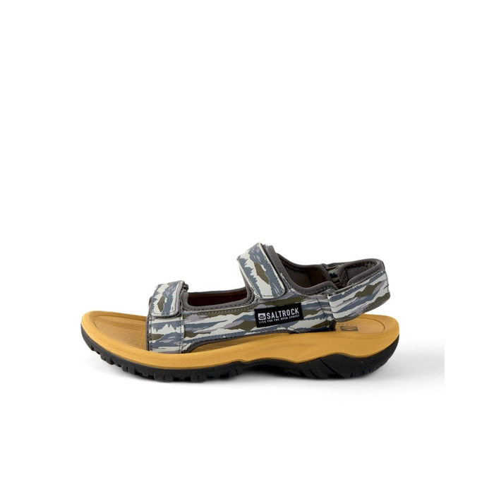 Saltrock Walkabout Mens Camo Stripe Hiking Sandal Green EU 46