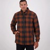 Swanndri Men's Hudson Wool Jacket Shadow Rusty XL