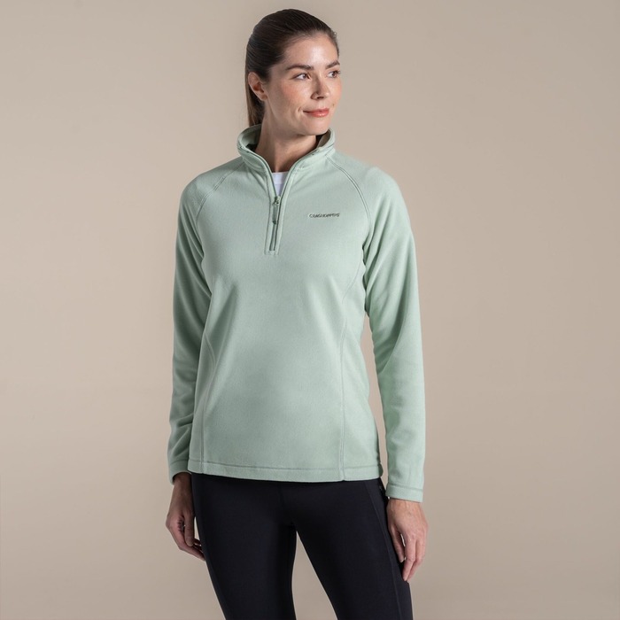 Craghoppers Women's Miska VI Half Zip Fleece Iced Matcha 22