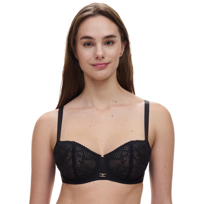 Chantelle Origins Half Cup Bra - Black - 32B