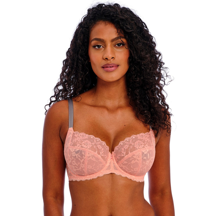 Freya Offbeat Side Support Bra - Rosehip - 32FF