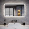 ELEGANT 1000 x 600mm LED Illuminated Bathroom Mirror with Anti