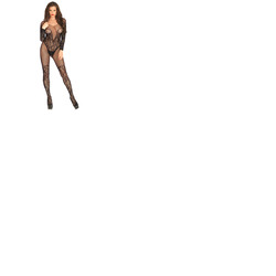 Yiliama Lace & Fishnet Bodystocking