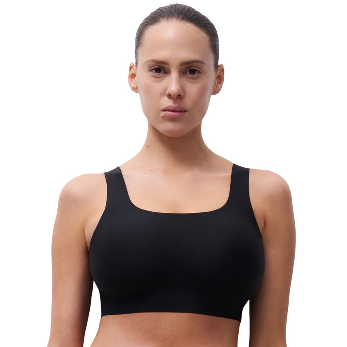 Chantelle Soft Stretch Power Scoop Bra - Black - L - 14