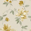 Adeline Floral Wallpaper Yellow Grandeco VXB
