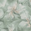 Aurora Liquid Floral Wallpaper Turquoise Erismann 10514
