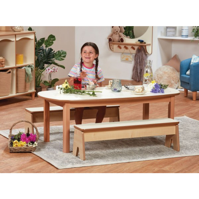 Dining Table & 2 Benches