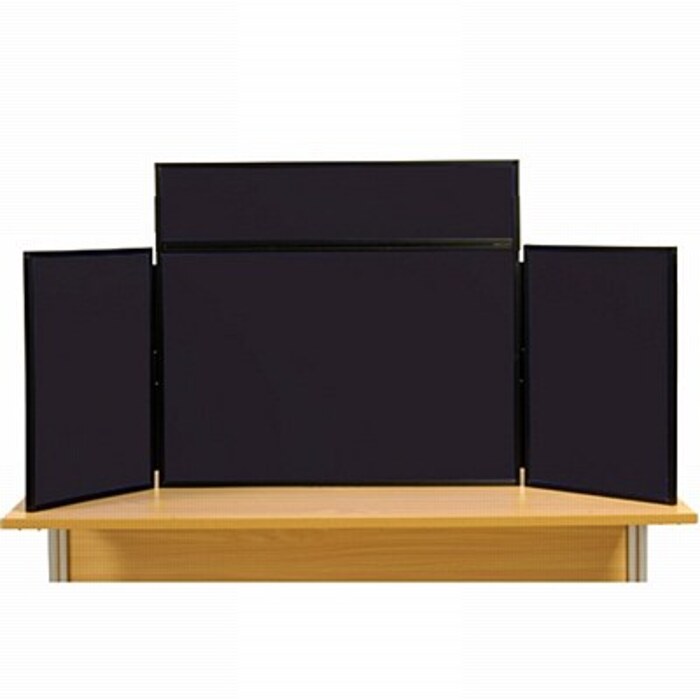 Midi Desk Top Display Stand Black Frame