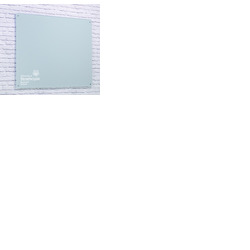 Magnetic Glass Board with your Logo 1500 x 1200mm White