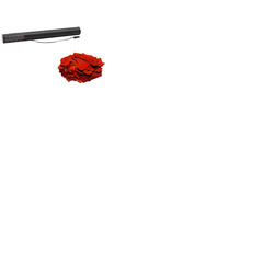 Electric Metallic Confetti Cannon 50cm Red