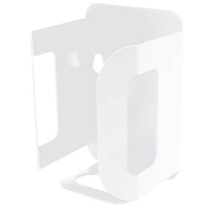 Hand Sanitiser & Bottle Holder Wall Mountable -White 1L