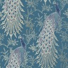 Peacock Wallpaper Emerald Green