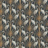 The Chateau by Angel Strawbridge Nouveau Heron Wallpaper Navy NOH
