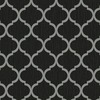 Crystal Trellis Wallpaper Black