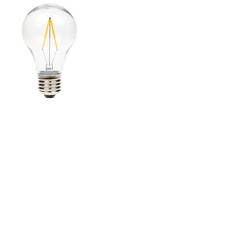 2W Dimmable LED Filament GLS Lamp 2700K