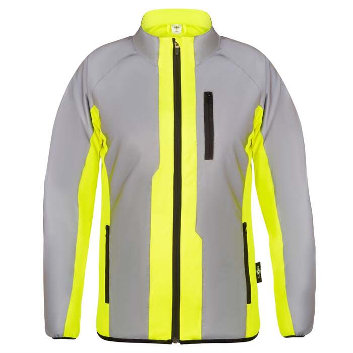 BTR Womens High Visibility Reflective Cycling & Running Jacket. SECONDS