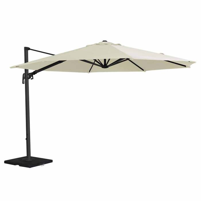 Alexander Rose 3.5m Cantilever Round Garden Parasol