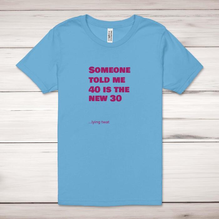 40 Is The New 30 Adult T-Shirt