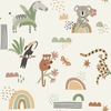 Abstract Animals Wallpaper Sage