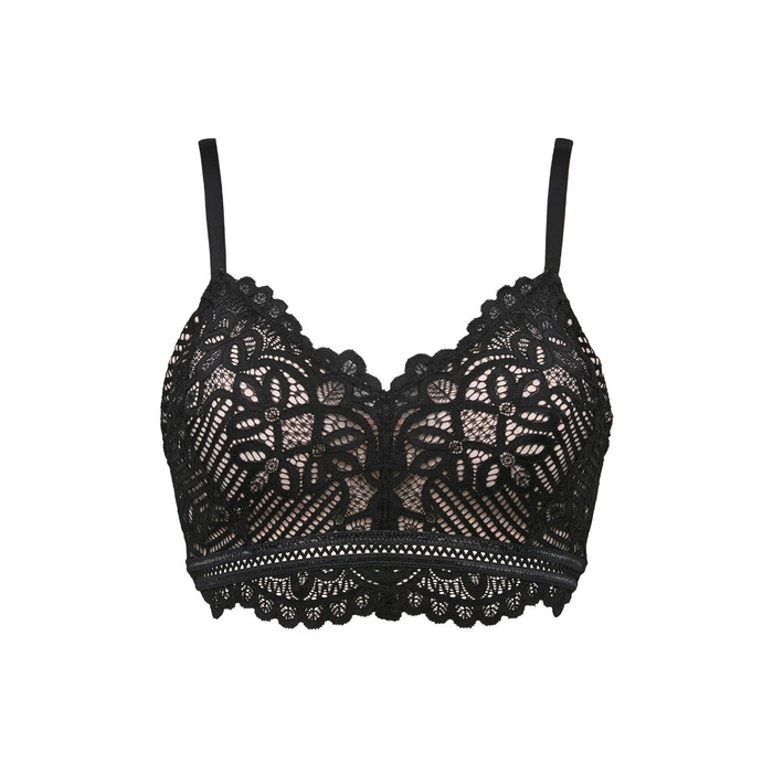 Figleaves Harper Underwired Bralette - Black - 36F