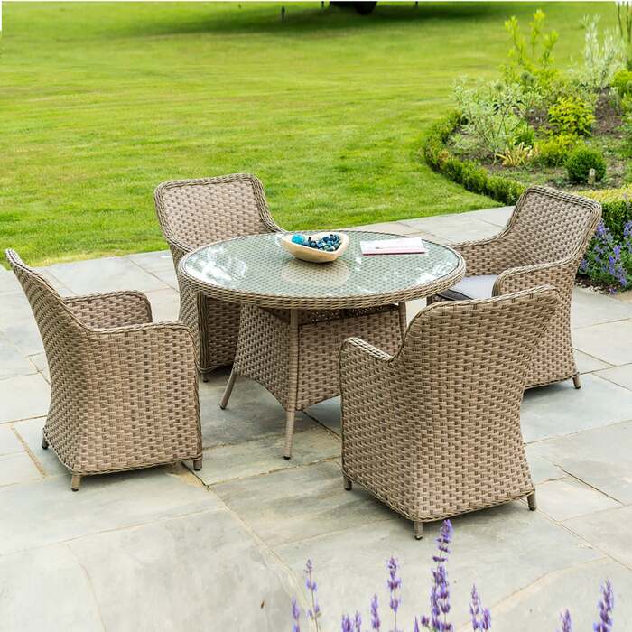 Bracken Outdoors Dakota Grand 4 Seater Rattan Garden Furniture Set