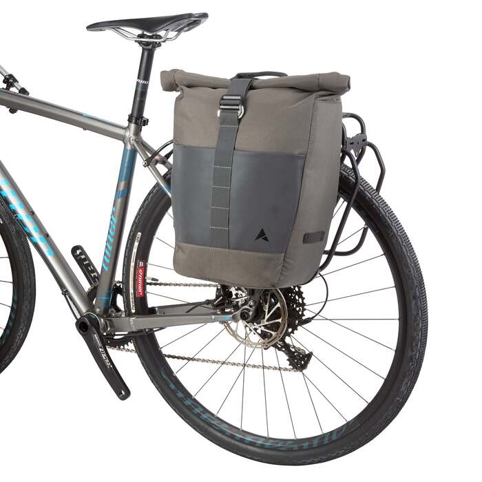 Grid 20L Cycling Pannier Smoke | Reinforced Back Panel for Maximum Protection & Easy Locking System | Versatile Urban Commute Essential | Altura