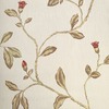 Lia Floral Trail Heavyweight Vinyl Wallpaper Red