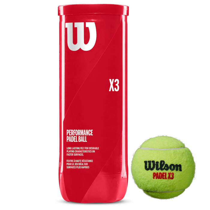 Wilson X3 Padel Balls