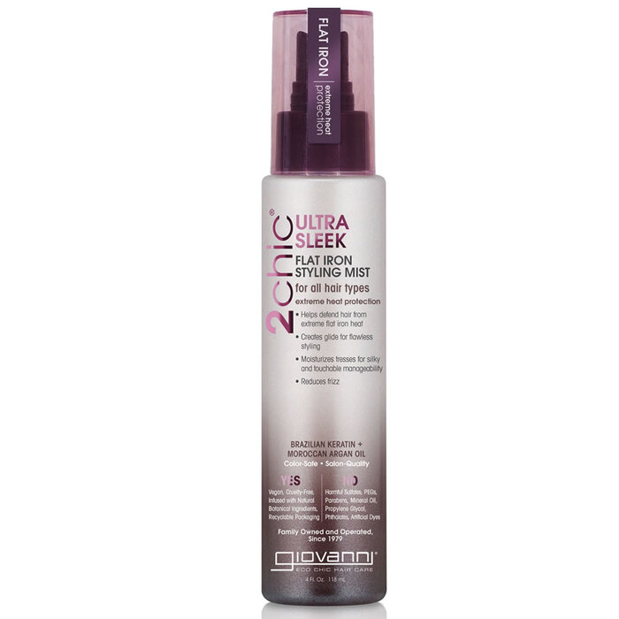 Giovanni 2Chic Ultra-Sleek Flat Iron Styling Mist 118ml
