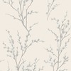 Laura Ashley Pussy Willow Wallpaper Off White