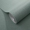 Dolce Linen Weave Blown Vinyl Wallpaper Ocean Green Erismann Opus 10463