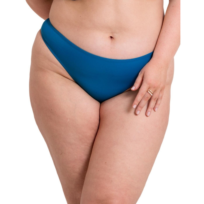Curvy Kate Lush Thong - Peacock Blue - M - 12